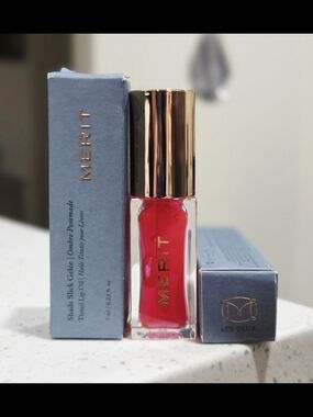 Merit Tinted Lip Oil - Red